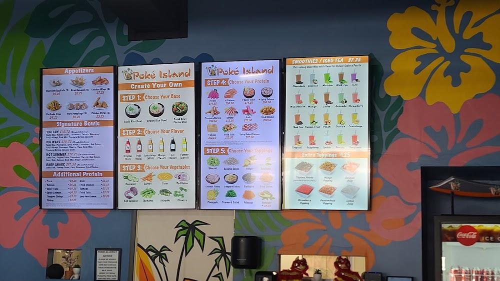 Poké Island Menu image 3