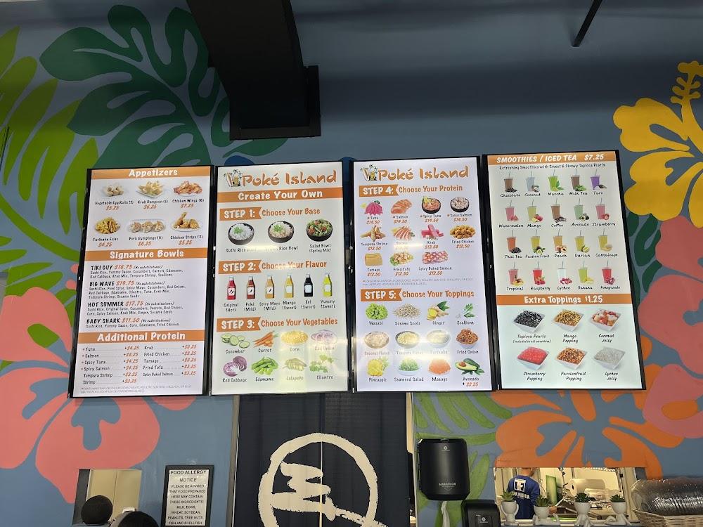 Poké Island Menu image 4